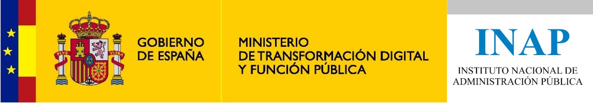 Logo Ministerio de Política Territorial y Función Pública - INAP